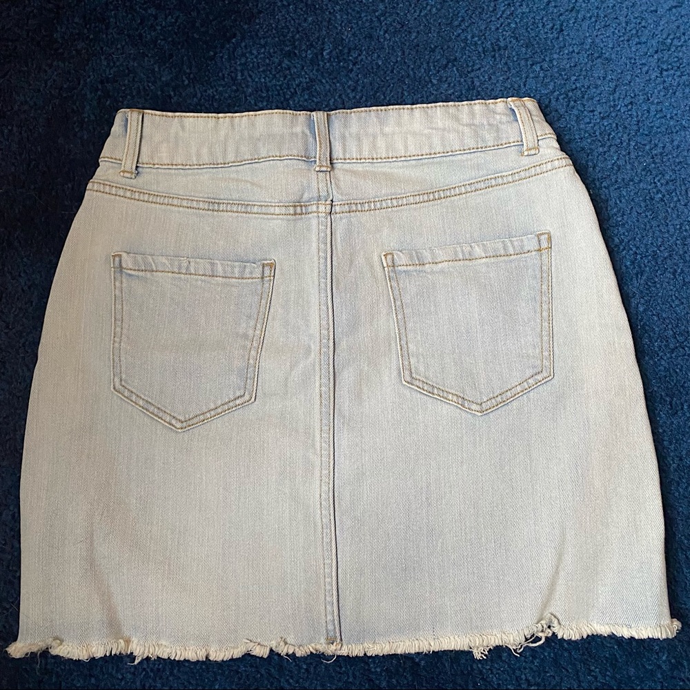 NWT Wild Fable Women's High-Rise Denim Mini Skirt - Picture 3 of 6